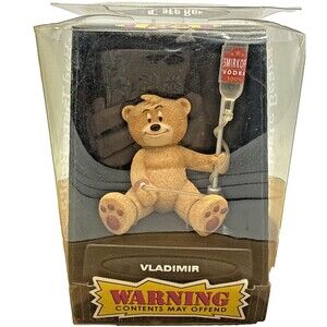 Vintage Bad Taste Bear Vladimir Vodka IV Collectible Figure Handpainted